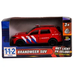112 Brandweer Auto SUV 1:36 met Licht en Geluid