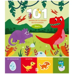 101 dingen om te zoeken en te plakken - Dino's