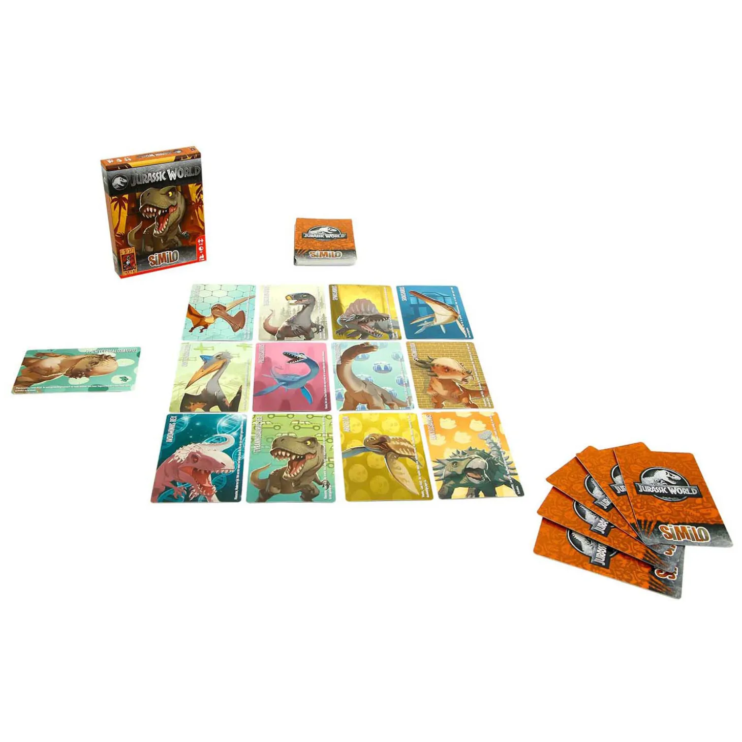 999 Games Similo: Jurassic World Kaartspel