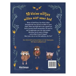 10 Kleine Uiltjes Willen Niet Naar Bed Prentenboek