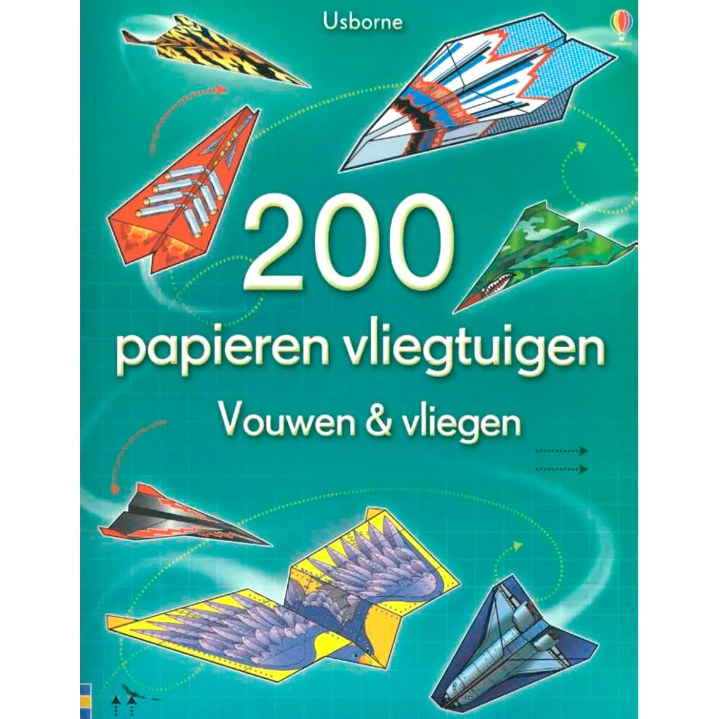 200 Papieren Vliegtuigen Vouwen & Vliegen