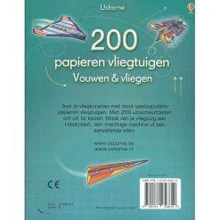 200 Papieren Vliegtuigen Vouwen & Vliegen