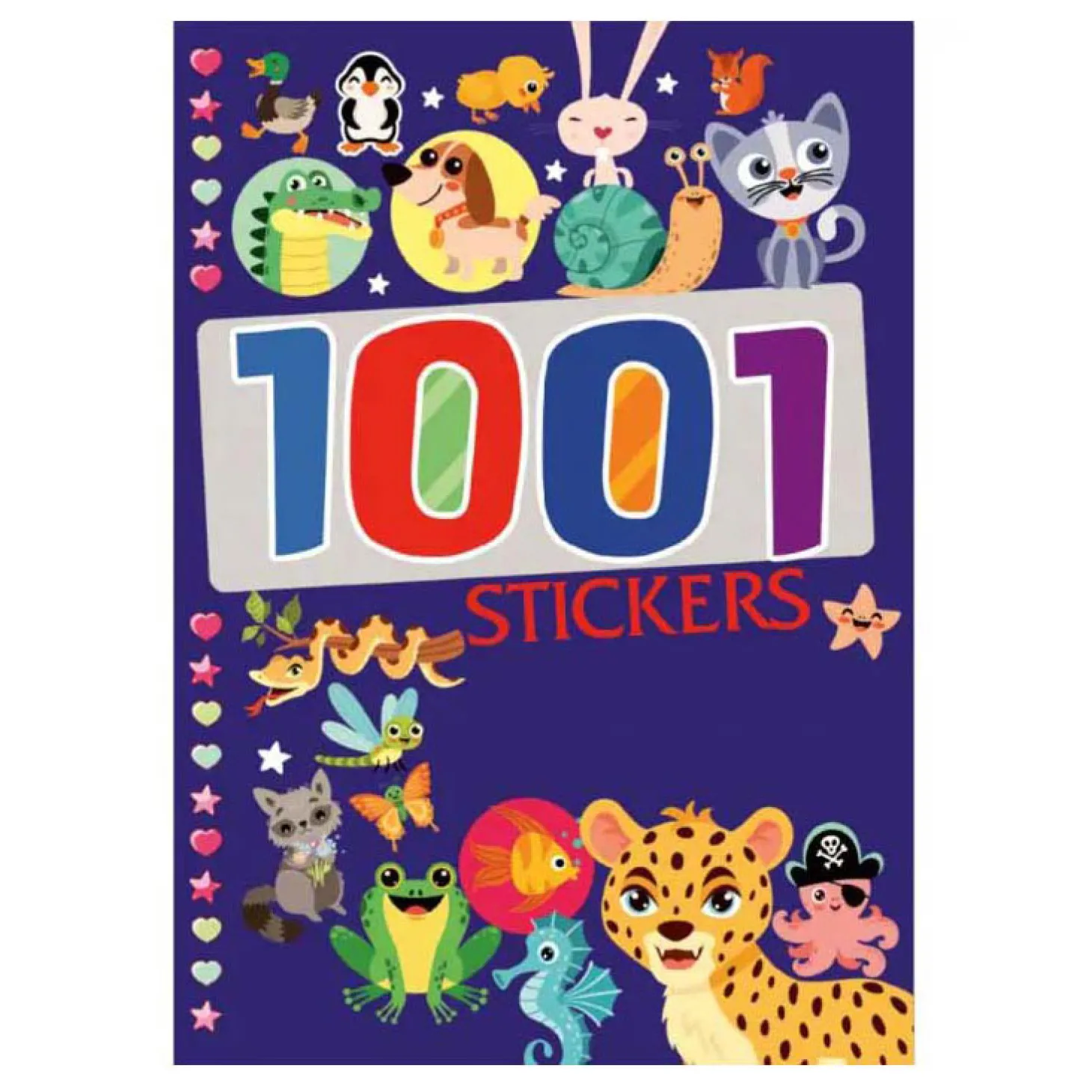 1001 Stickerboek Dieren