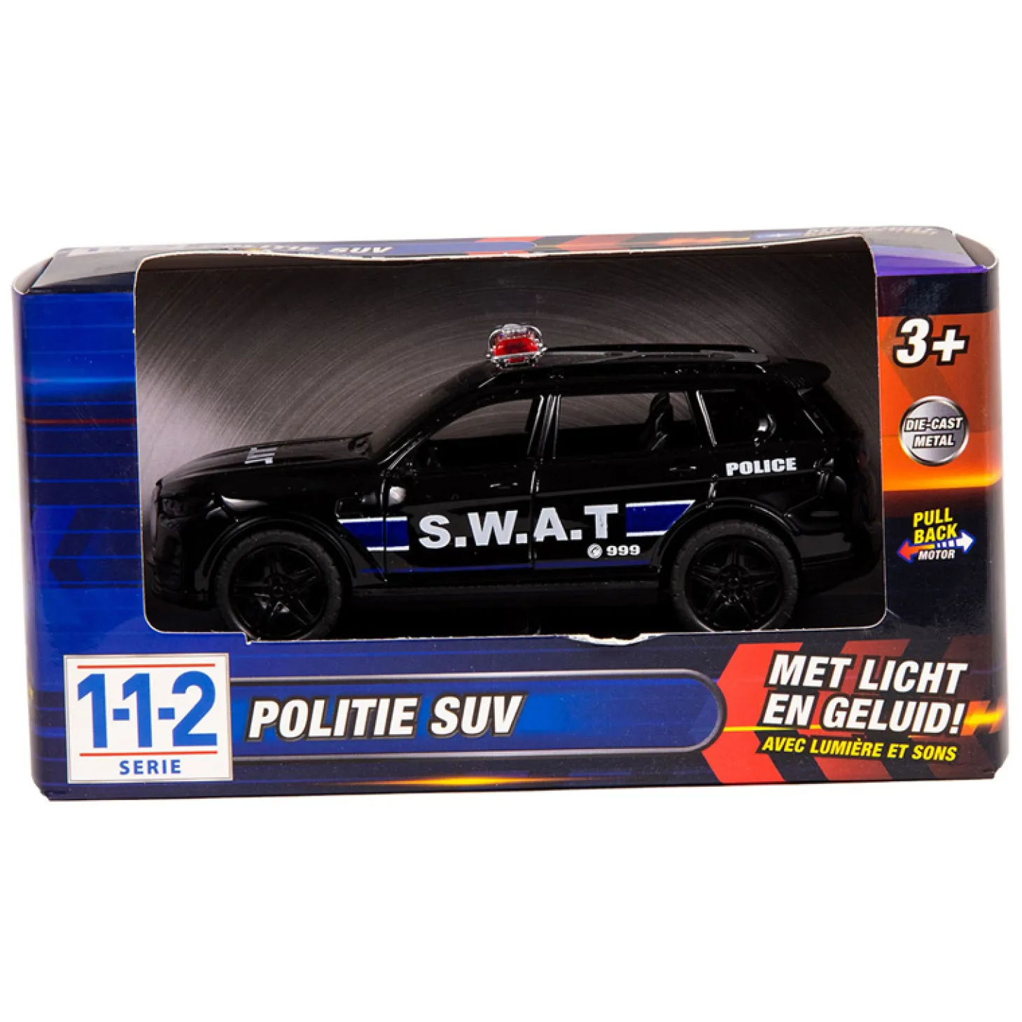 112 S.W.A.T. Auto 1:36 met Licht en Geluid