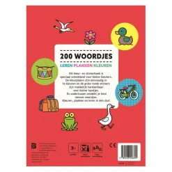 200 Woordjes Leren, Plakken en Kleuren