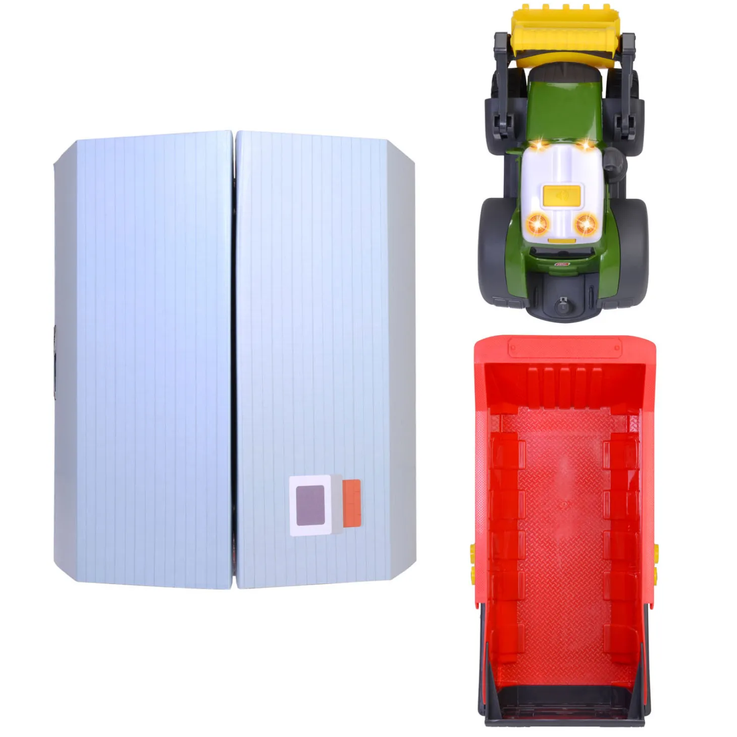 ABC Fendti Tractor met Aanhanger en Boerderij