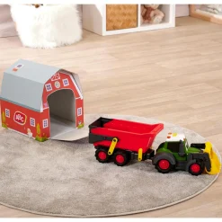 ABC Fendti Tractor met Aanhanger en Boerderij