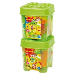 Abrick Bouwblokken Jungle in Opbergbox - 70dlg.