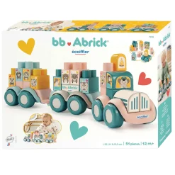 Abrick Dierentrein met Bouwblokken, 51dlg.