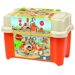 Abrick Ecoiffier - Complete Bouwset met Accessoires, 124dlg