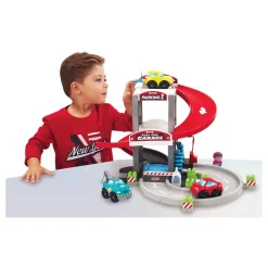 Abrick Garage met Transporter en Auto's