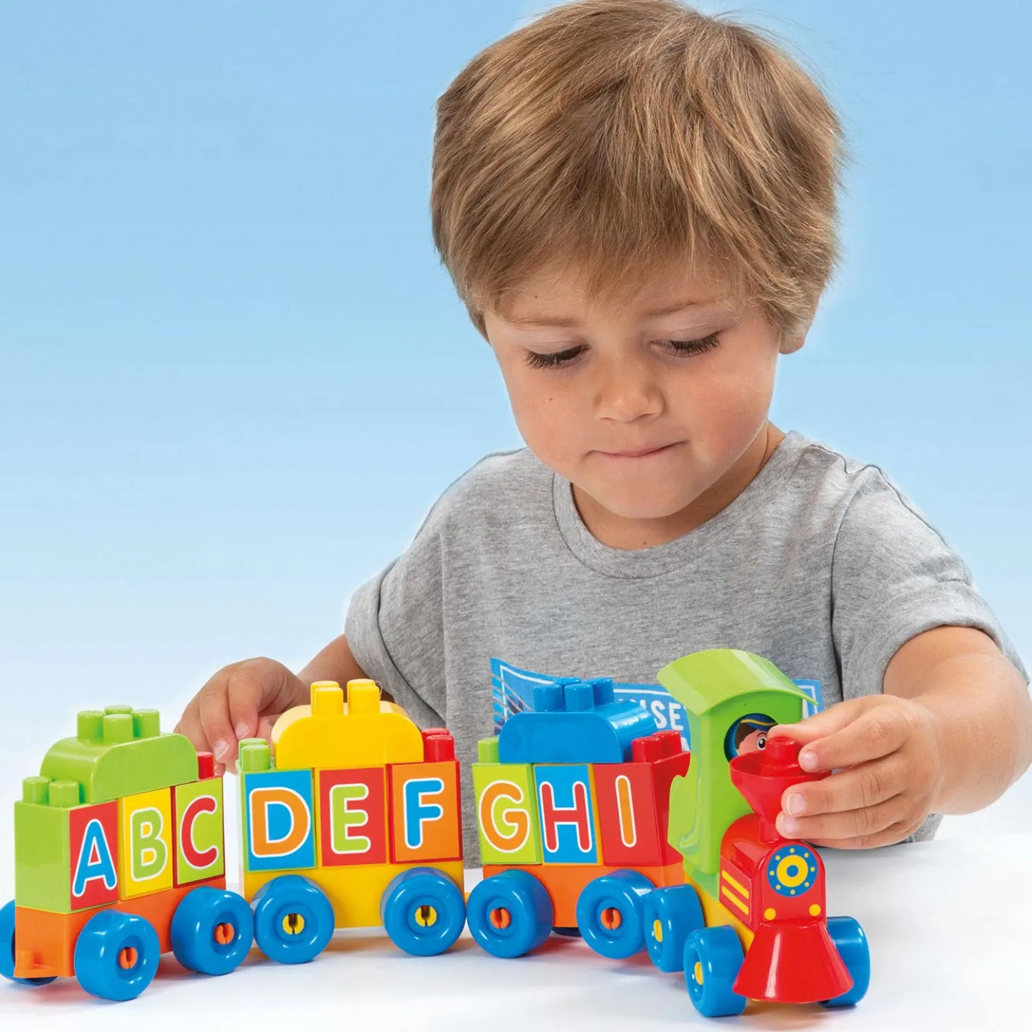 Abrick Locomotief Letters en Cijfers