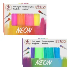 Acrylverf Neon, 4dlg.