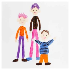 Acrylverf voor Kinderen Glossy Extra Kleuren, 6x20ml