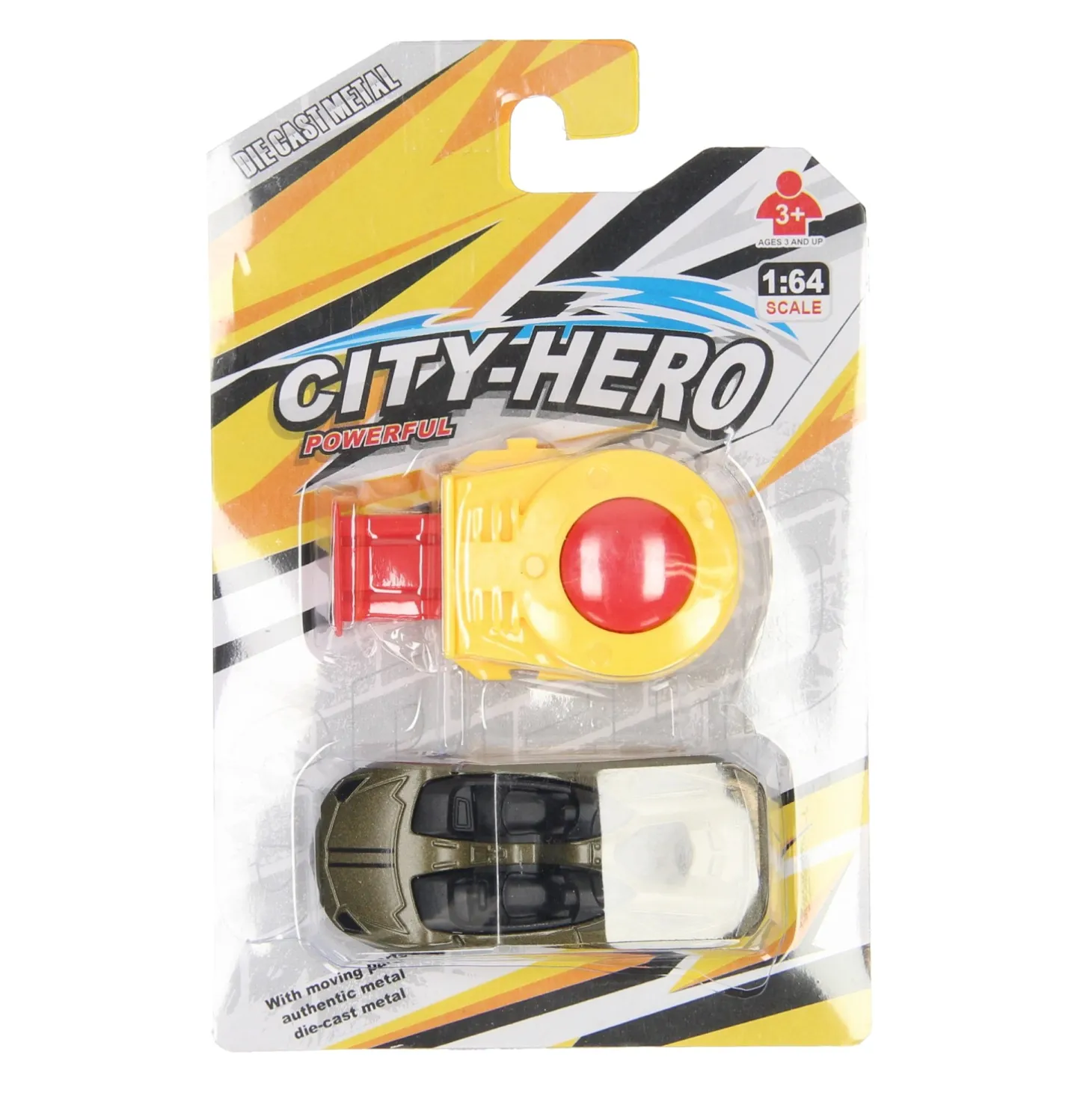 Afschietspel Metalen Auto