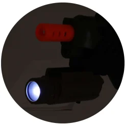 Alfafox Pistool Militair met Licht en Geluid en Zaklamp