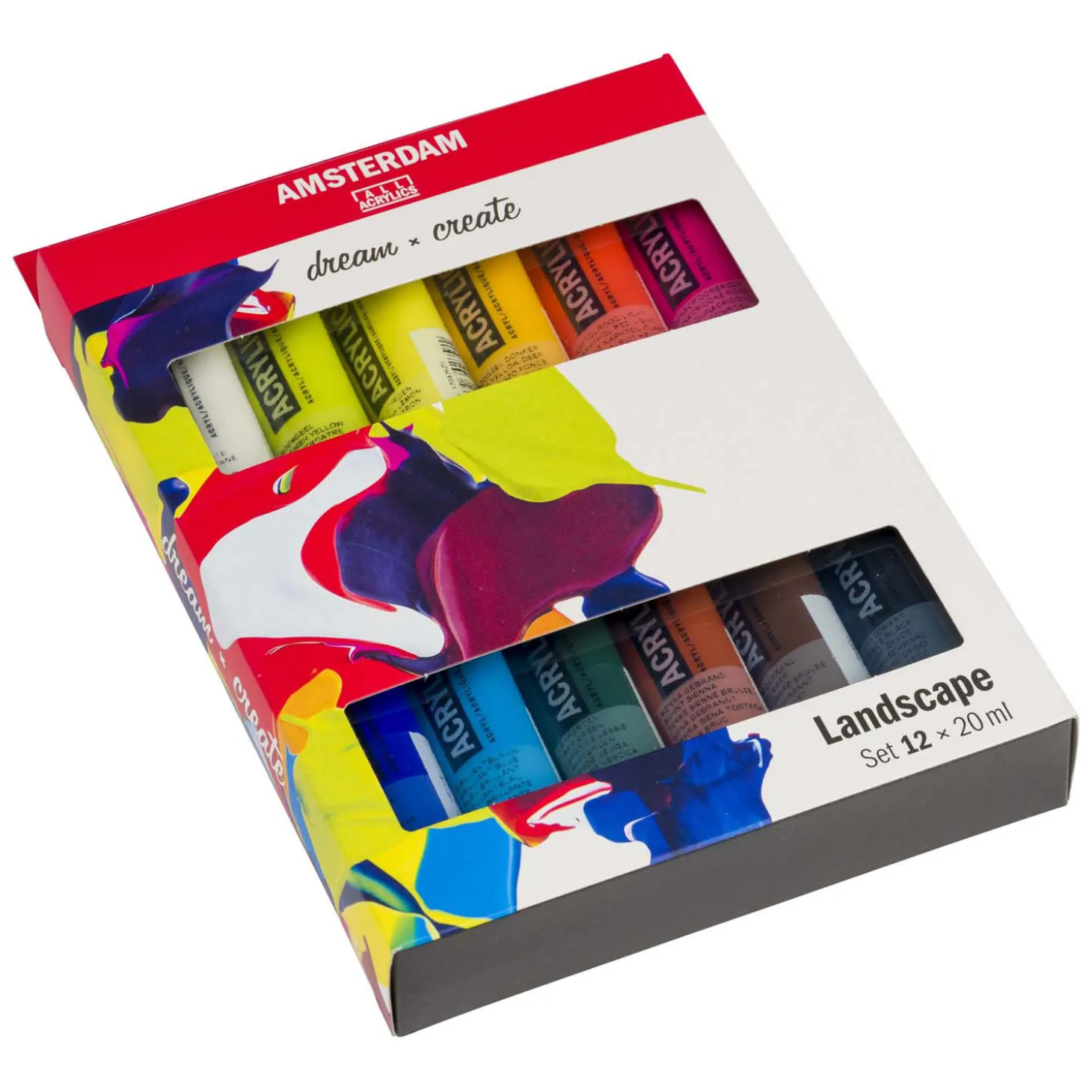Amsterdam Standard Series Acrylverf Landschap Set 20ml, 12dlg.