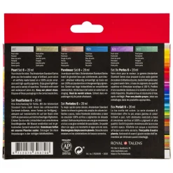 Amsterdam Standard Series Acrylverf Parelmoer Set 20ml, 6dlg.