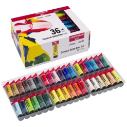 Amsterdam Standard Series Acrylverf Algemene Selectie Set 20ml, 36dlg.