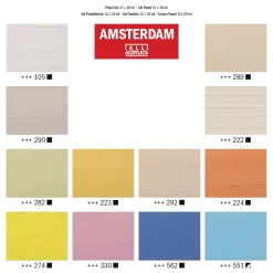 Amsterdam Standard Series Acrylverf Pastel Set 20ml, 12dlg.