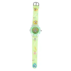 Analoog Horloge met Licht Voetbal - Groen