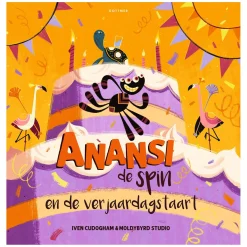 Anansi de spin en de verjaardagstaart