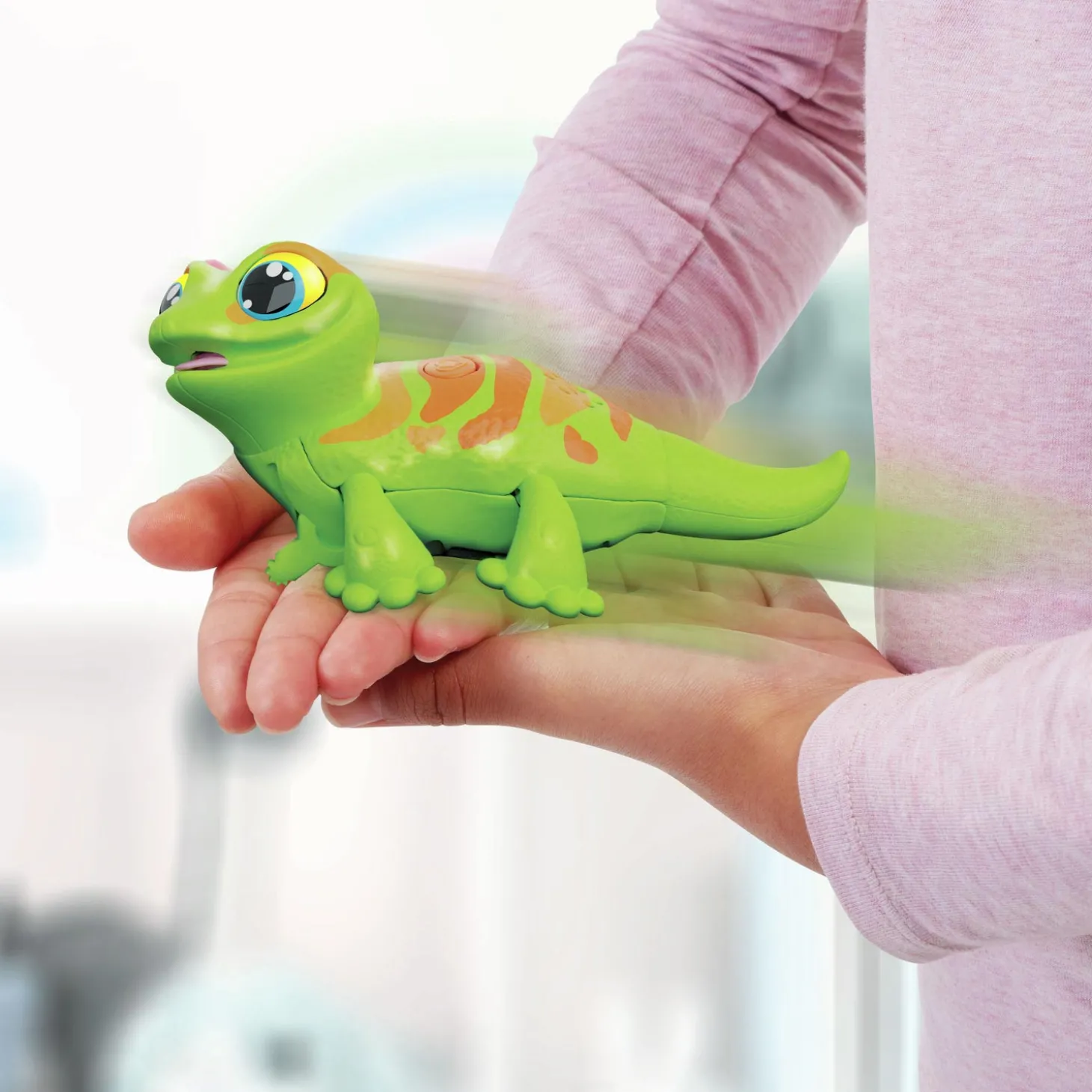 Animagic Robot Gekko - Groen