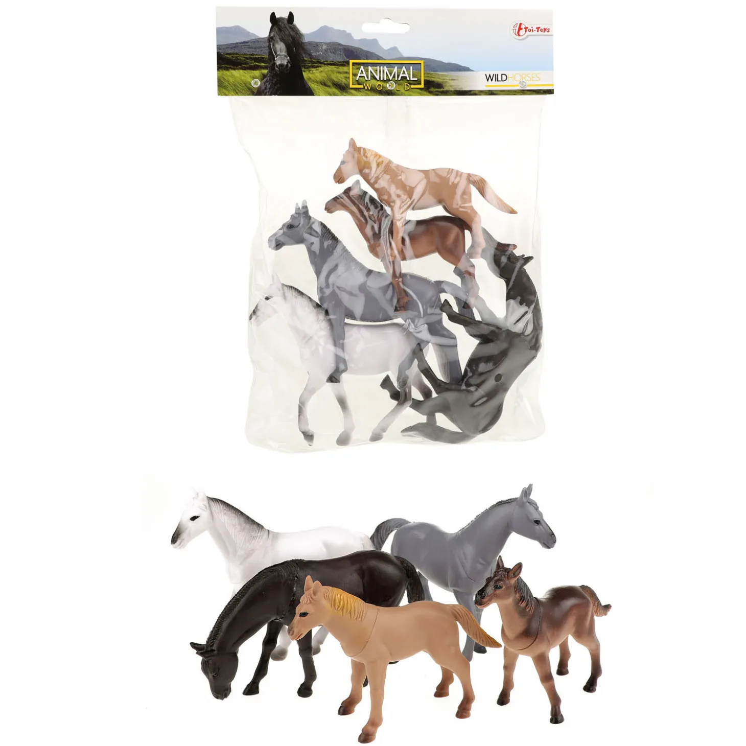 Animal World Paarden, 5st.