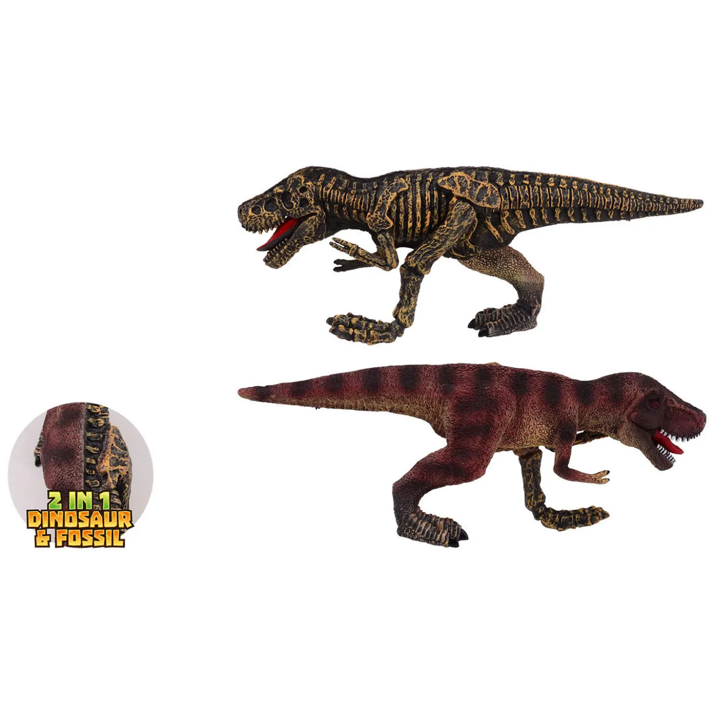 Animal World Tweezijdige Dino XL - Tyrannosaurus Rex