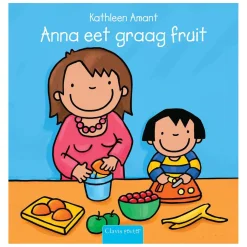 Anna eet graag fruit