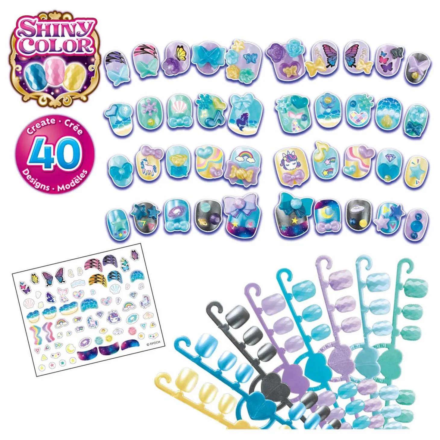 Aquabeads Dreamy Nagels Navulling