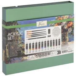 Aquarel Art Verf- en Tekenset, 21dlg.