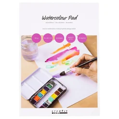 Aquarelblok A4 200gr. - 20pag.