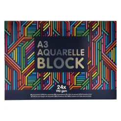 Aquarelblok A3 Papier