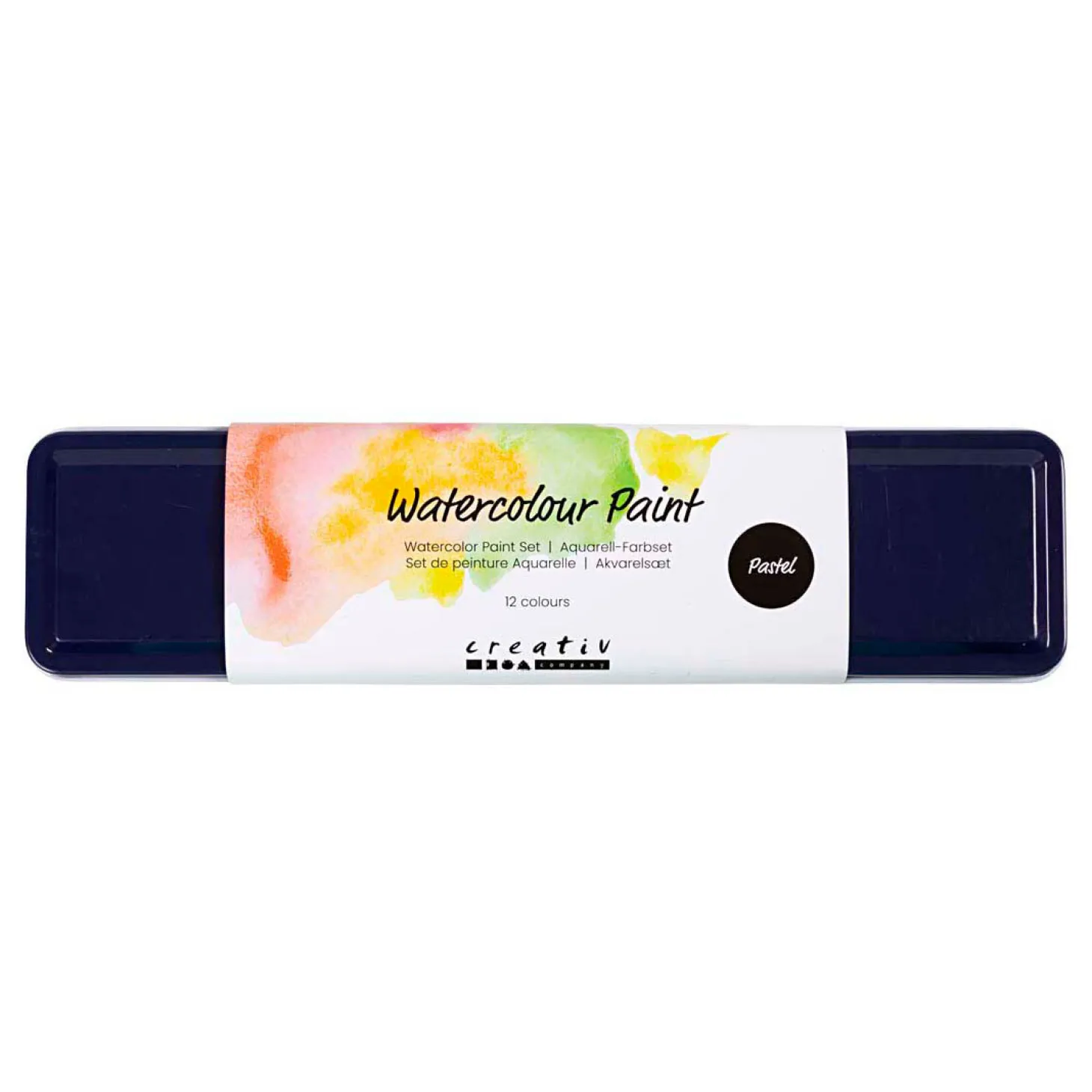 Aquarelset Pastel Kleuren - 12 Kleuren