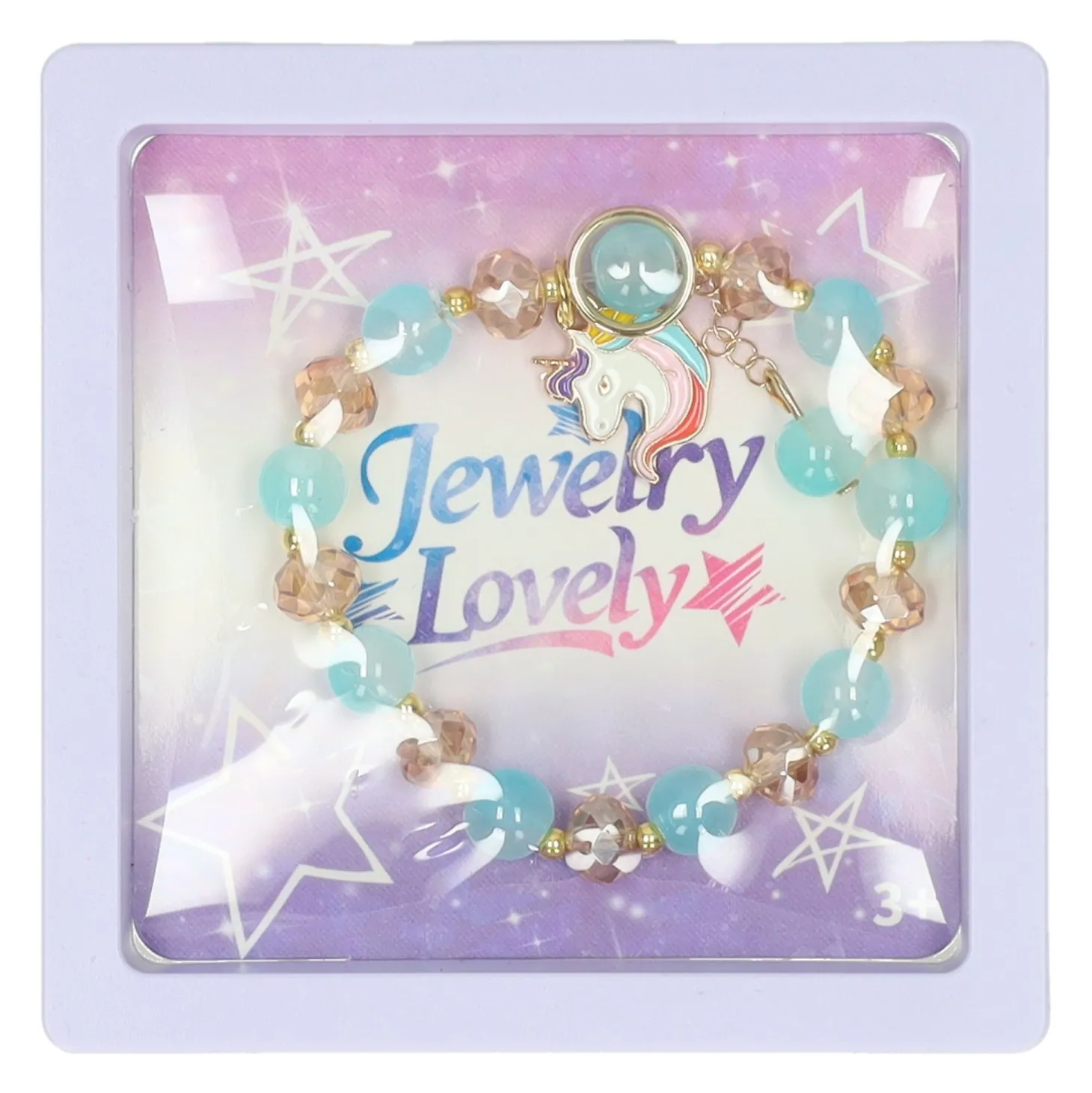 Armband met Eenhoornbedel