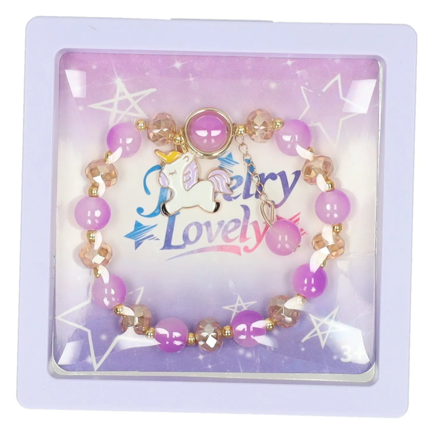 Armband met Eenhoornbedel