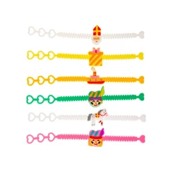 Armbandjes Sinterklaas, set van 12st.