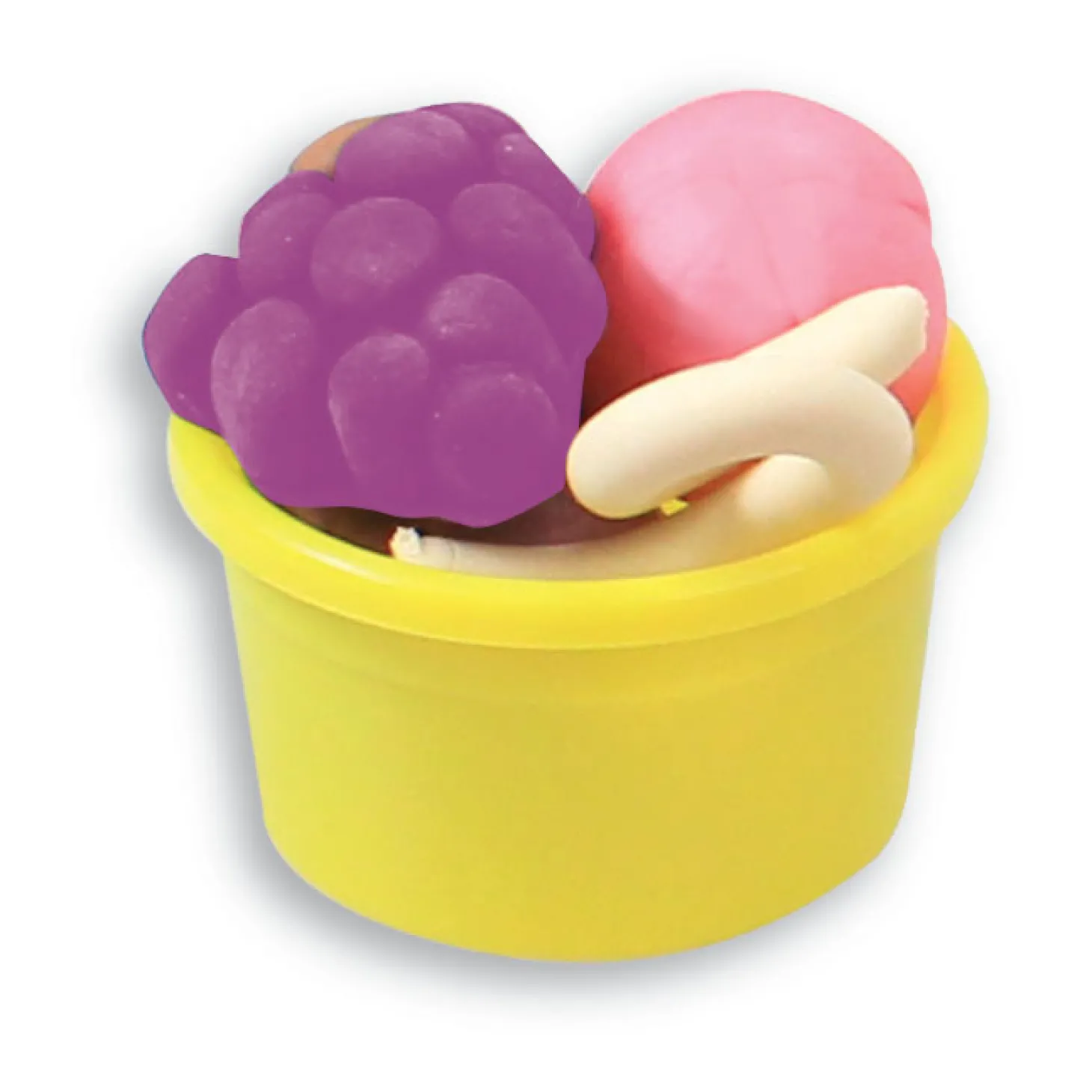 Art & Fun Fruitmand Kleiset - 5 Kleipotjes