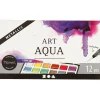 Art Aqua Aquarelverf Metallic, 12 Kleuren