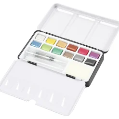 Art Aqua Aquarelverf Metallic, 12 Kleuren