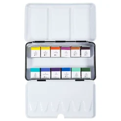 Art Aquarelverf Bloemen en Landschappen - 12 Kleuren