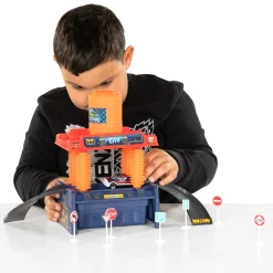 Auto Wasserette met Kleurveranderende Auto