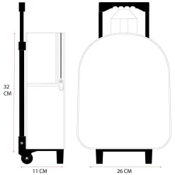 Avengers 3D Trolley Rugzak Great Escapes