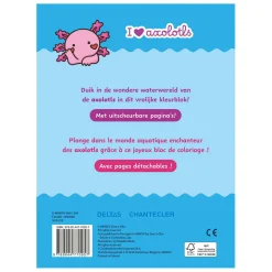 Axolotl Kleurblok