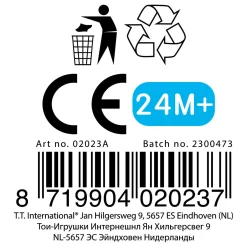 Baby Beau Babypop Kiss Me, 22,5cm