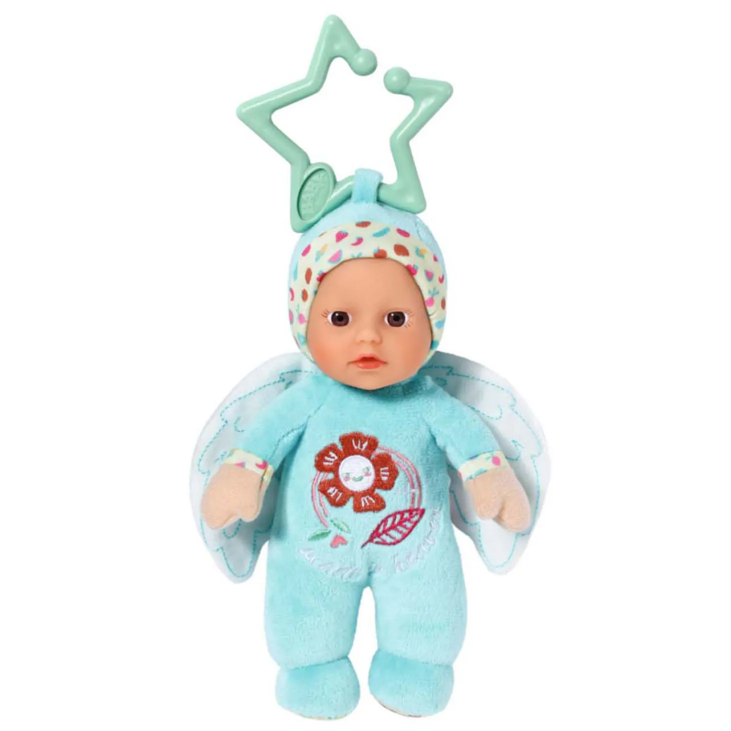 BABY born Angel Pop voor Baby's Turquoise, 18cm
