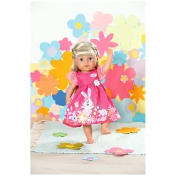 BABY born Jurkje Flowers, 43cm