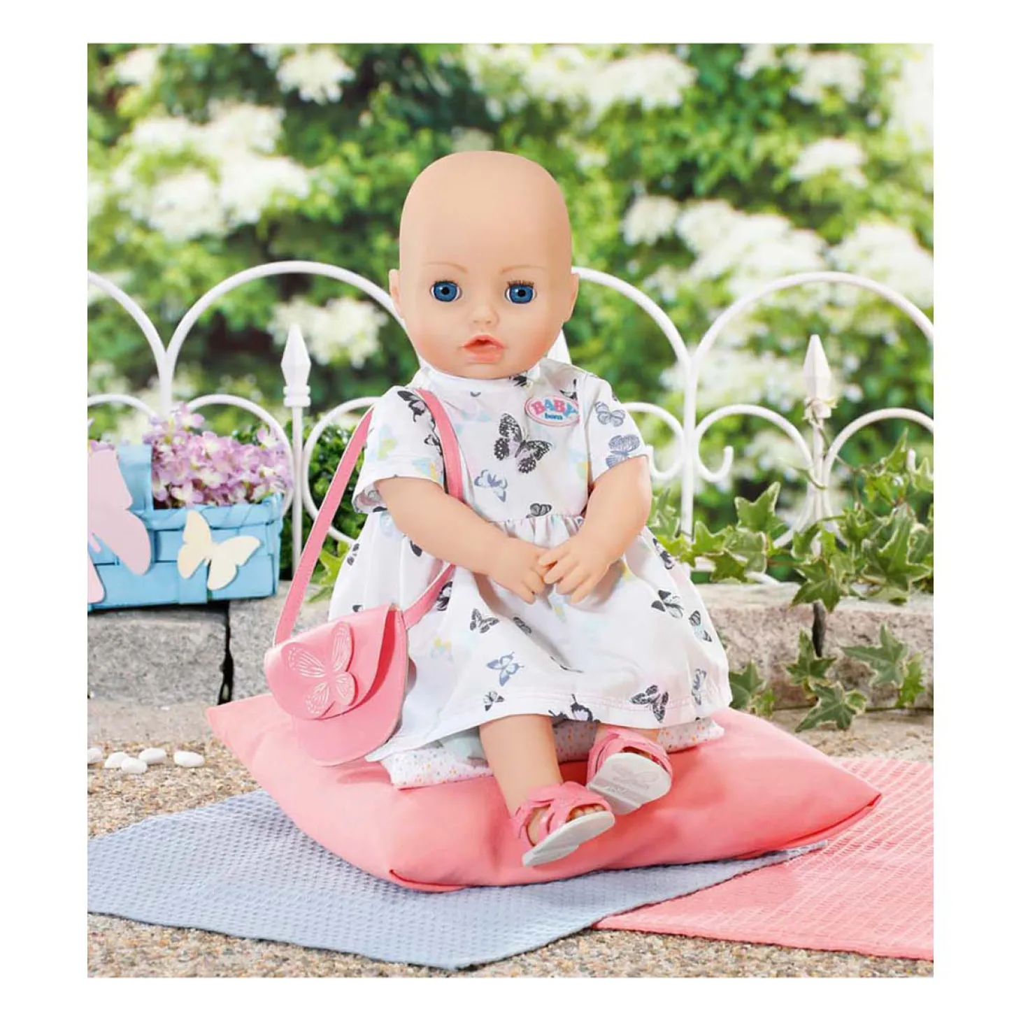 BABY born Vlinderjurk met Accessoires, 43cm