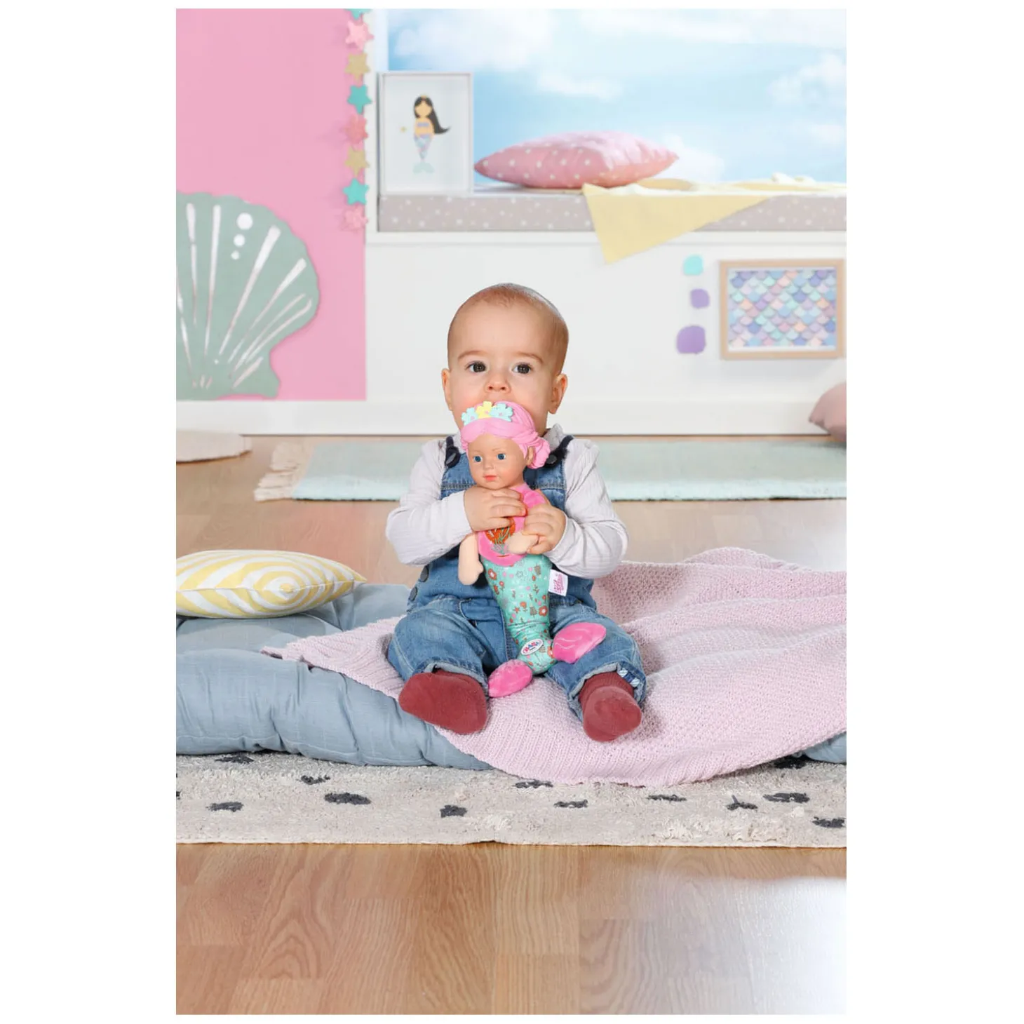 BABY Born Zeemeermin Pop voor Baby's, 33cm